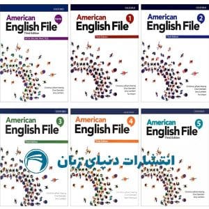 پک کامل 6 جلدی کتاب‌های American English File ویرایش سوم