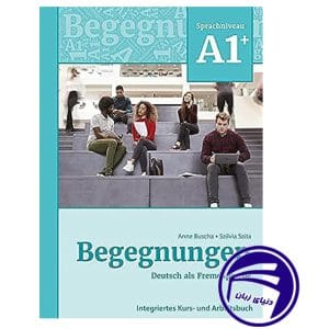 کتاب آلمانی بگنونگن سیاه و سفید چاپ جدید +Begegnungen A1 از انتشارات دنیای زبان