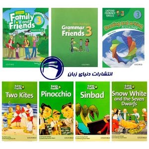 مجموعه پک کامل American Family And Friends 3