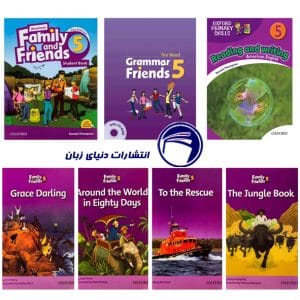 مجموعه پک کامل American Family And Friends 5