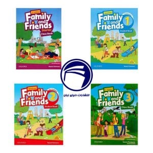 خرید مجموعه پک 4 جلدی American Family and Friends : آموزش زبان انگلیسی کودکان با تمرین‌های جذاب