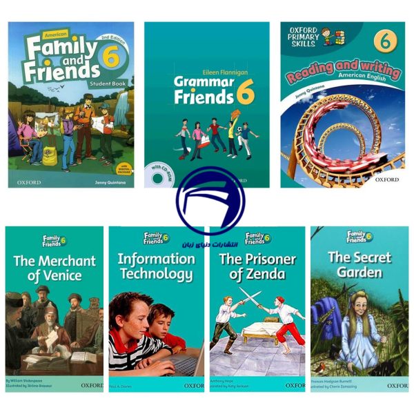 خرید مجموعه کامل American Family and Friends 6