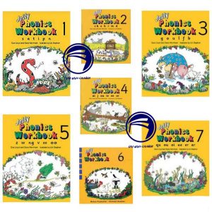 خرید مجموعه 7 جلدی Jolly Phonics Work Book - یادگیری اصولی زبان انگلیسی برای کودکان