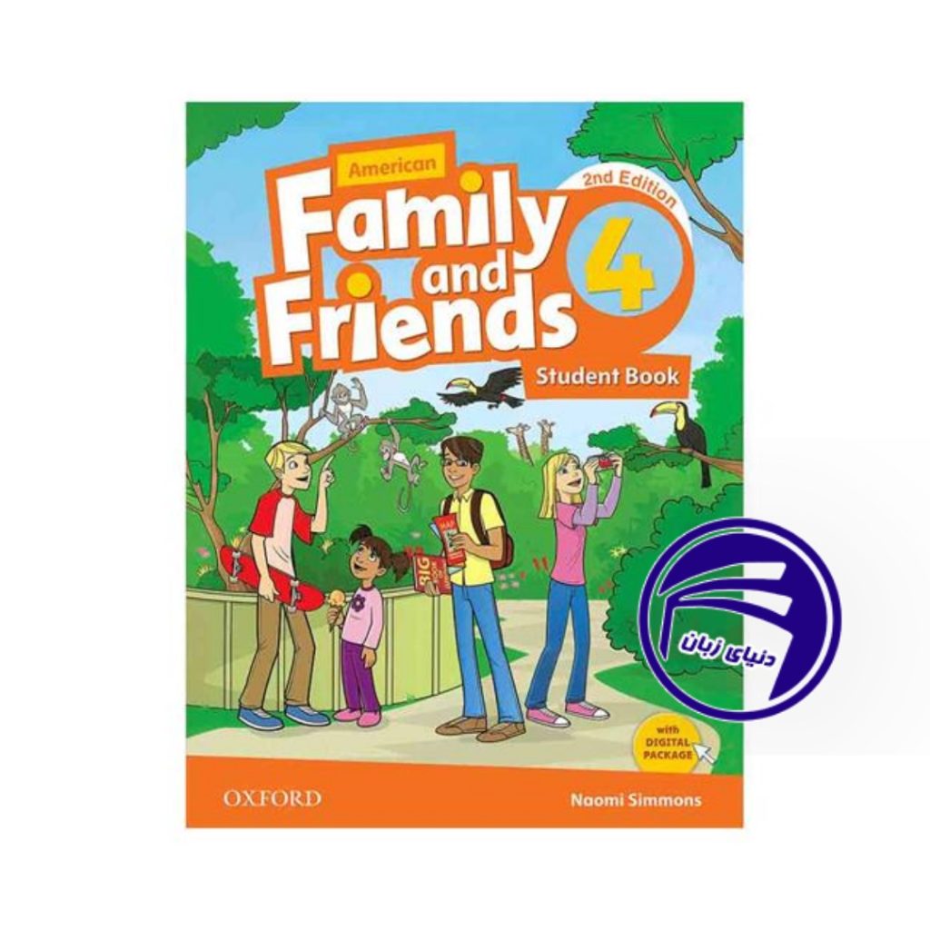 خرید کتاب American Family and Friends 4 Second Edition (سایز وزیری)