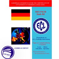 کتاب آلمانی Ecl Ubungsbuch Deutsch Stufe B2 از انتشارات دنیای زبان 1