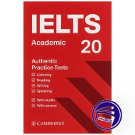 خرید کتاب Cambridge IELTS 20 Academic - پاسخنامه، 4 تست واقعی و فایل صوتی