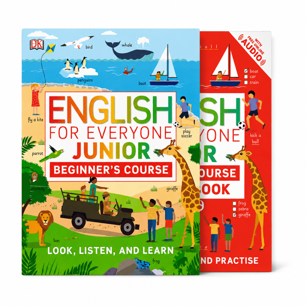 کتاب English for Everyone Junior Beginners Course + Practice | آموزش زبان انگلیسی کودکان