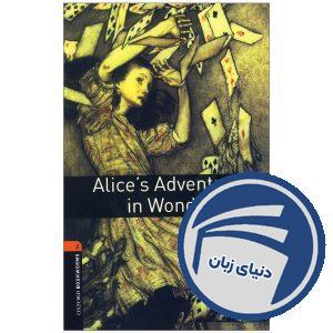 کتاب داستان بوک ورم Alices Adventures in Wonderland