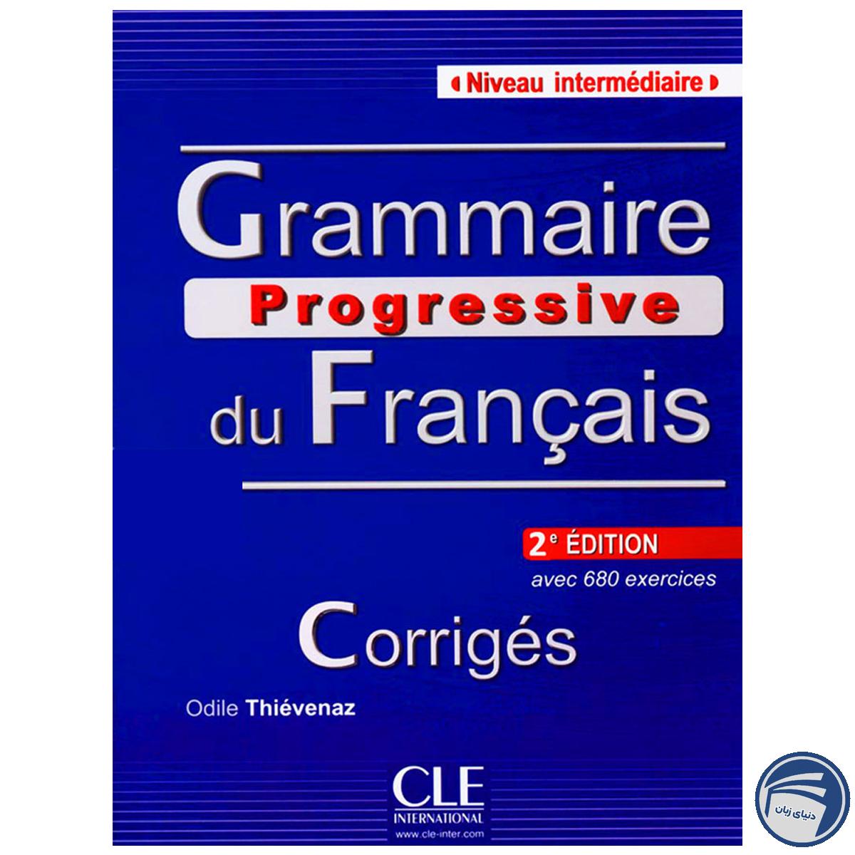 Grammaire progressive du Francias niveau intermediaire