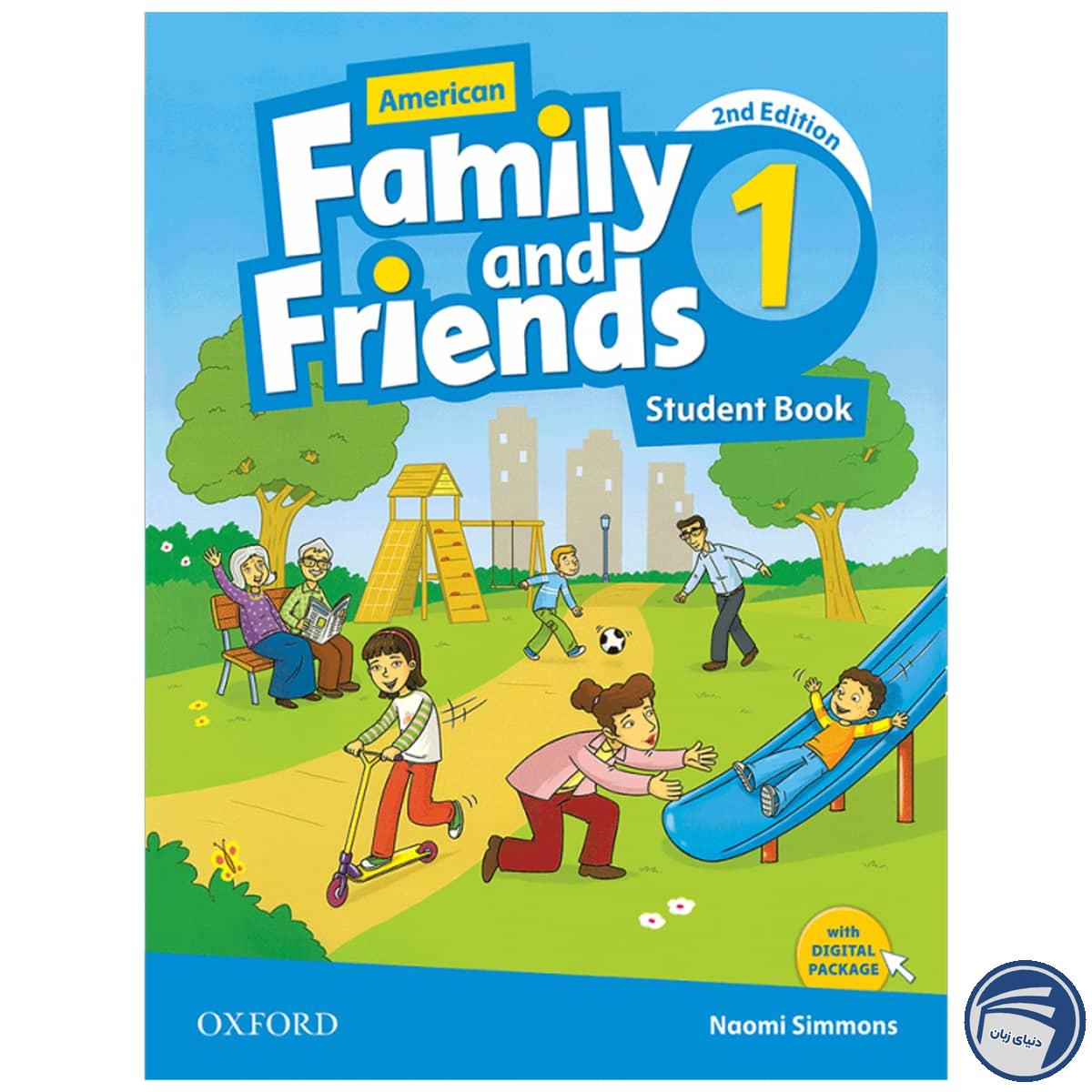 کتاب American Family and Friends 1 Second Edition