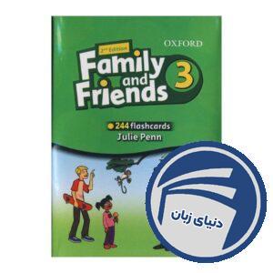 فلش کارت Family And Friends3 2nd Edition