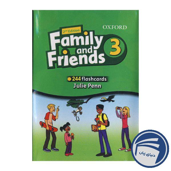 فلش کارت Family And Friends3 2nd Edition