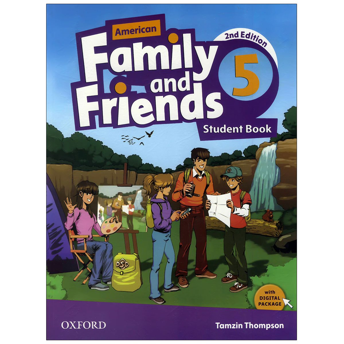 خرید American Family and Friends 5 second edition رحلی از انتشارات دنیای زبان