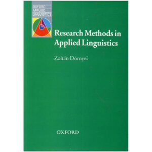 Research Methods In Applied Linguistics