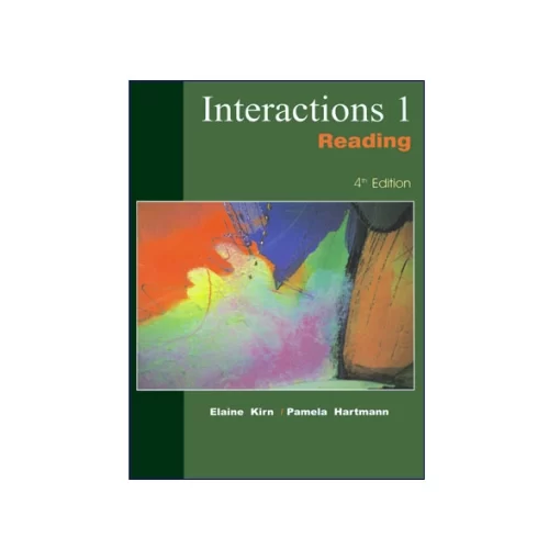 جلد Interactions 1 Reading ویرایش چهارم