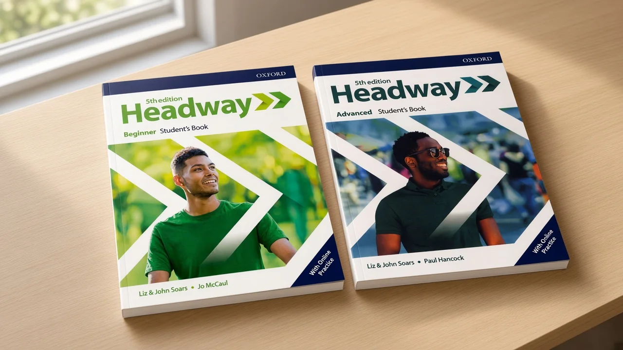 جلد Headway Beginner و Headway Advanced ویرایش پنجم
